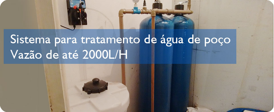 Tratamento água de poço